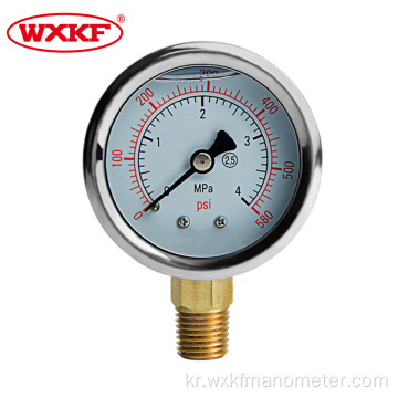 60mm PSI 압력 게이지 압력계